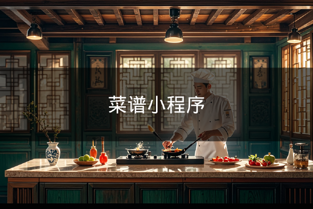 菜谱小程序