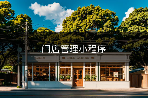 门店管理小程序
