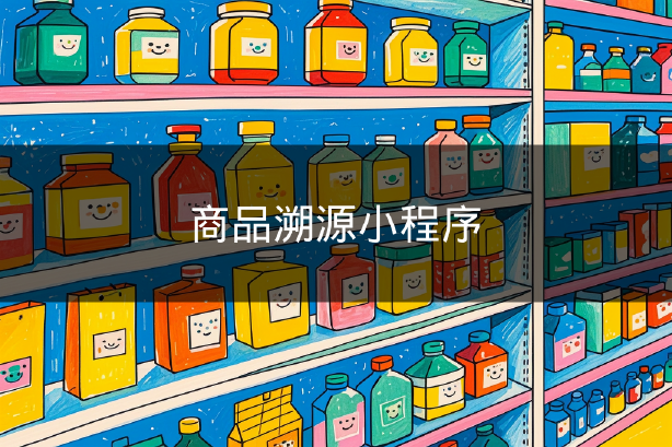 商品溯源小程序